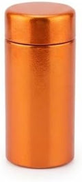 Orange Pure Titanium Insulated Water Bottle 500ml Portable 3mm Wall 12-Hour Heat Retention