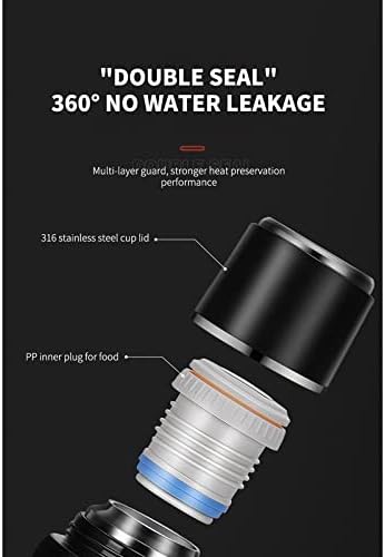 Flask Outdoor Stainless Steel Termos Large Capacity Thermo Coffee Mug Cup Water Bottle