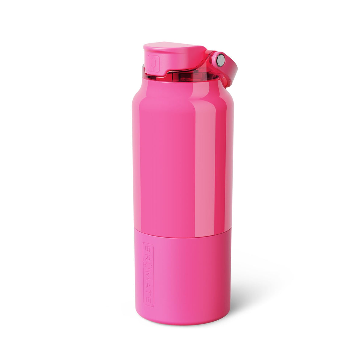 BrüMate Rise 35oz Water Bottle With 100% Leakproof Covered Silicone Straw | Insulated Stainless Steel Water Bottle With Removable Straw | Fast Flow | Soft Sip Silicone Spout | BPA-Free (Sage)