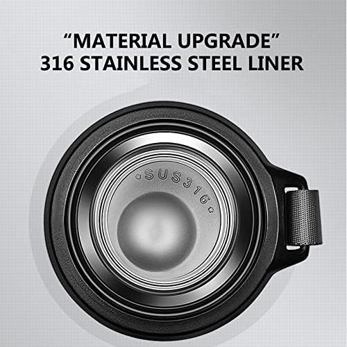 Flask Outdoor Stainless Steel Termos Large Capacity Thermo Coffee Mug Cup Water Bottle