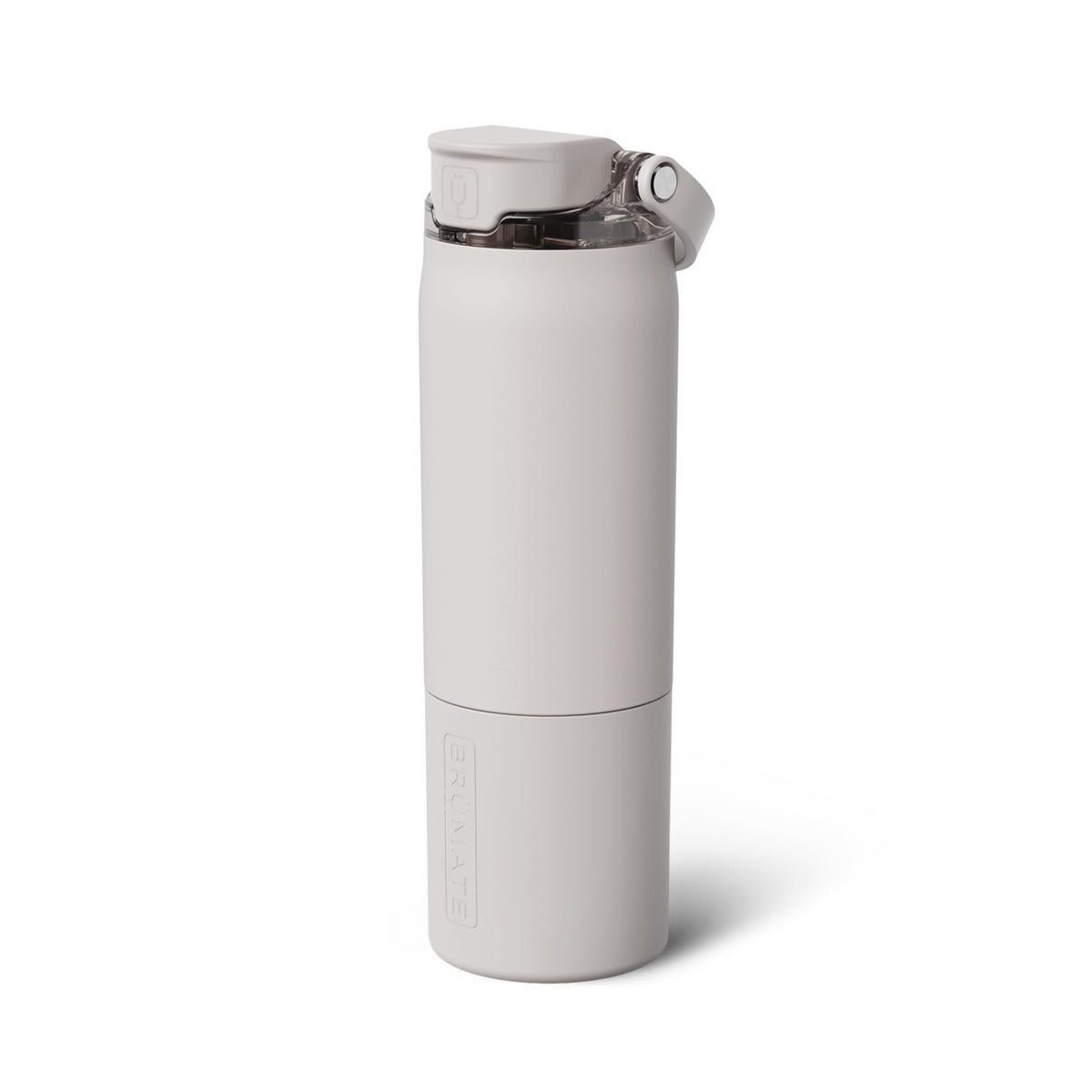 BrüMate Rise 35oz Water Bottle With 100% Leakproof Covered Silicone Straw | Insulated Stainless Steel Water Bottle With Removable Straw | Fast Flow | Soft Sip Silicone Spout | BPA-Free (Sage)