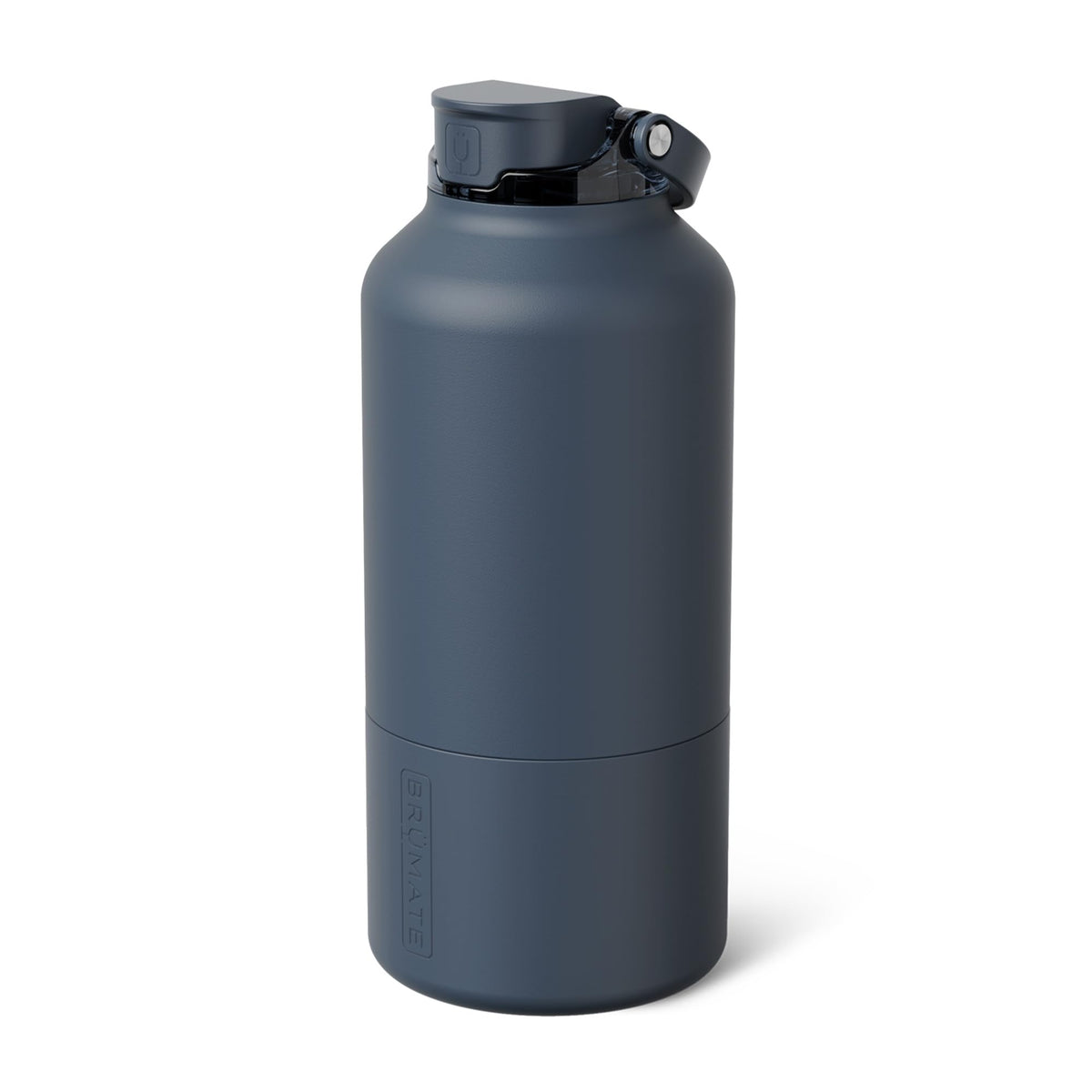 BrüMate Rise 35oz Water Bottle With 100% Leakproof Covered Silicone Straw | Insulated Stainless Steel Water Bottle With Removable Straw | Fast Flow | Soft Sip Silicone Spout | BPA-Free (Sage)