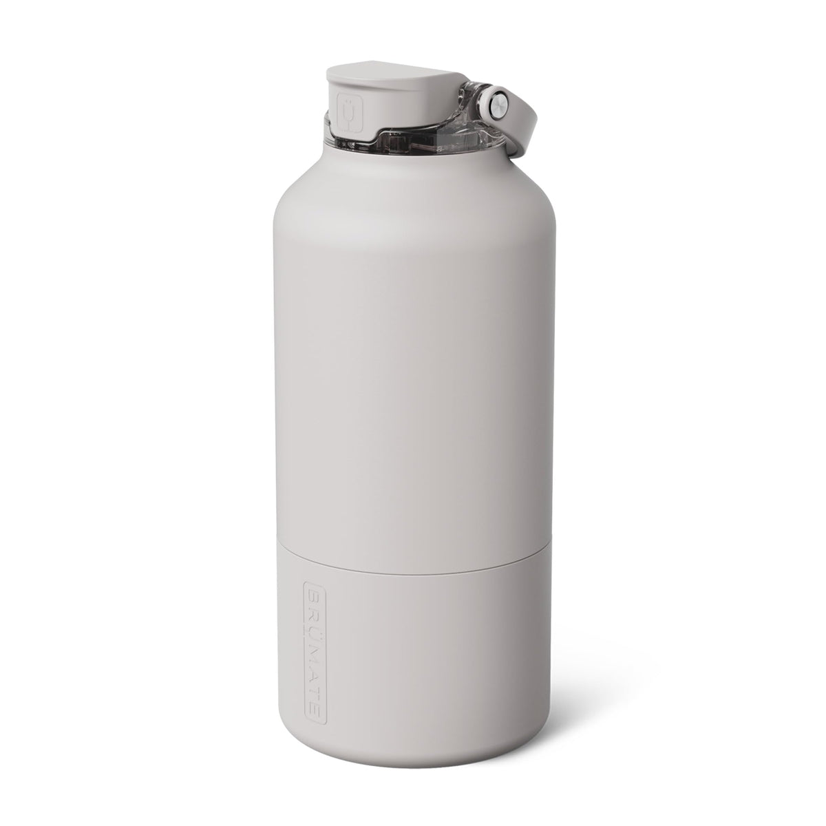 BrüMate Rise 35oz Water Bottle With 100% Leakproof Covered Silicone Straw | Insulated Stainless Steel Water Bottle With Removable Straw | Fast Flow | Soft Sip Silicone Spout | BPA-Free (Sage)
