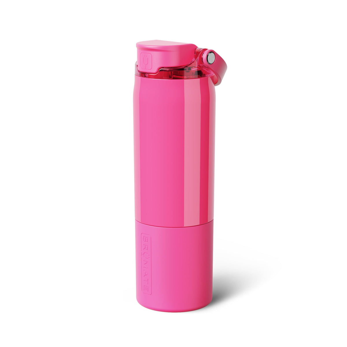 BrüMate Rise 35oz Water Bottle With 100% Leakproof Covered Silicone Straw | Insulated Stainless Steel Water Bottle With Removable Straw | Fast Flow | Soft Sip Silicone Spout | BPA-Free (Sage)