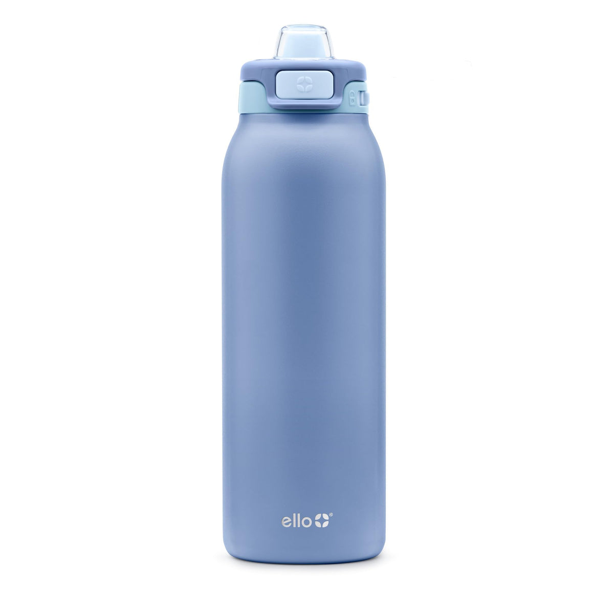 Ello Pop & Fill Insulated Stainless Steel Water Bottle with Quick Fill Lid, Leakproof Locking, Sip or Chug Spout, BPA-Free, Double Wall Vacuum Insulated for Sports, Travel & School- 22oz / 32oz / 40oz