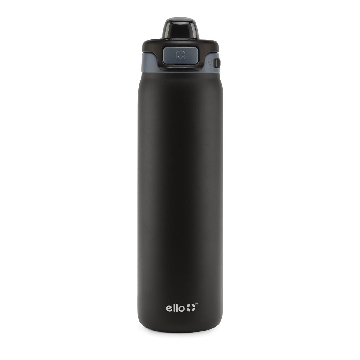 Ello Pop & Fill Insulated Stainless Steel Water Bottle with Quick Fill Lid, Leakproof Locking, Sip or Chug Spout, BPA-Free, Double Wall Vacuum Insulated for Sports, Travel & School- 22oz / 32oz / 40oz