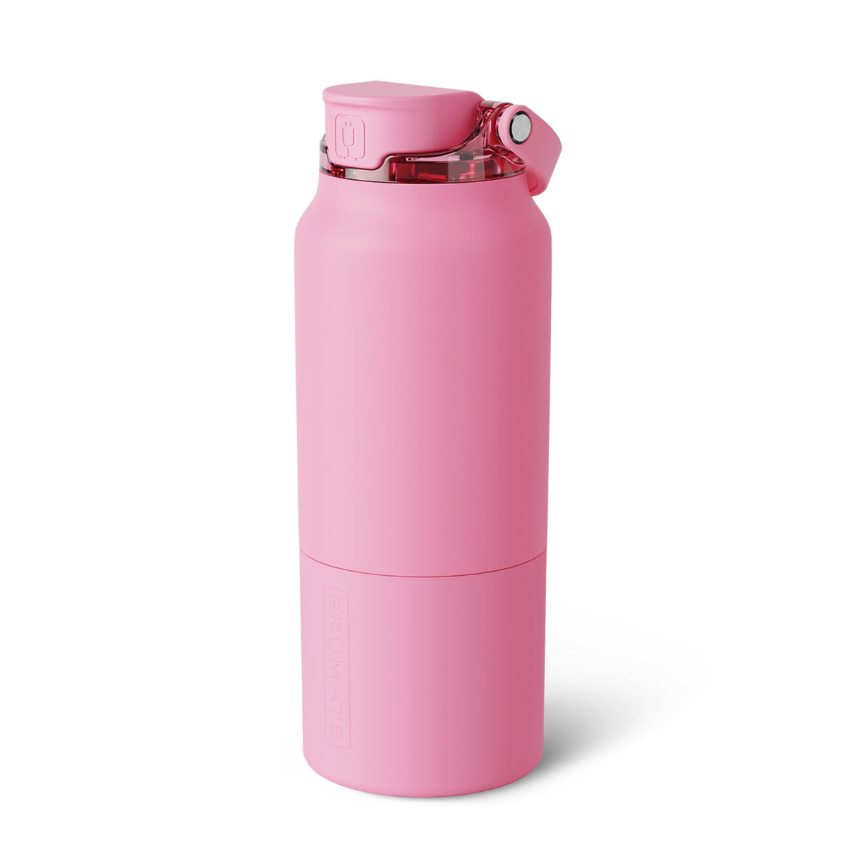 BrüMate Rise 35oz Water Bottle With 100% Leakproof Covered Silicone Straw | Insulated Stainless Steel Water Bottle With Removable Straw | Fast Flow | Soft Sip Silicone Spout | BPA-Free (Sage)