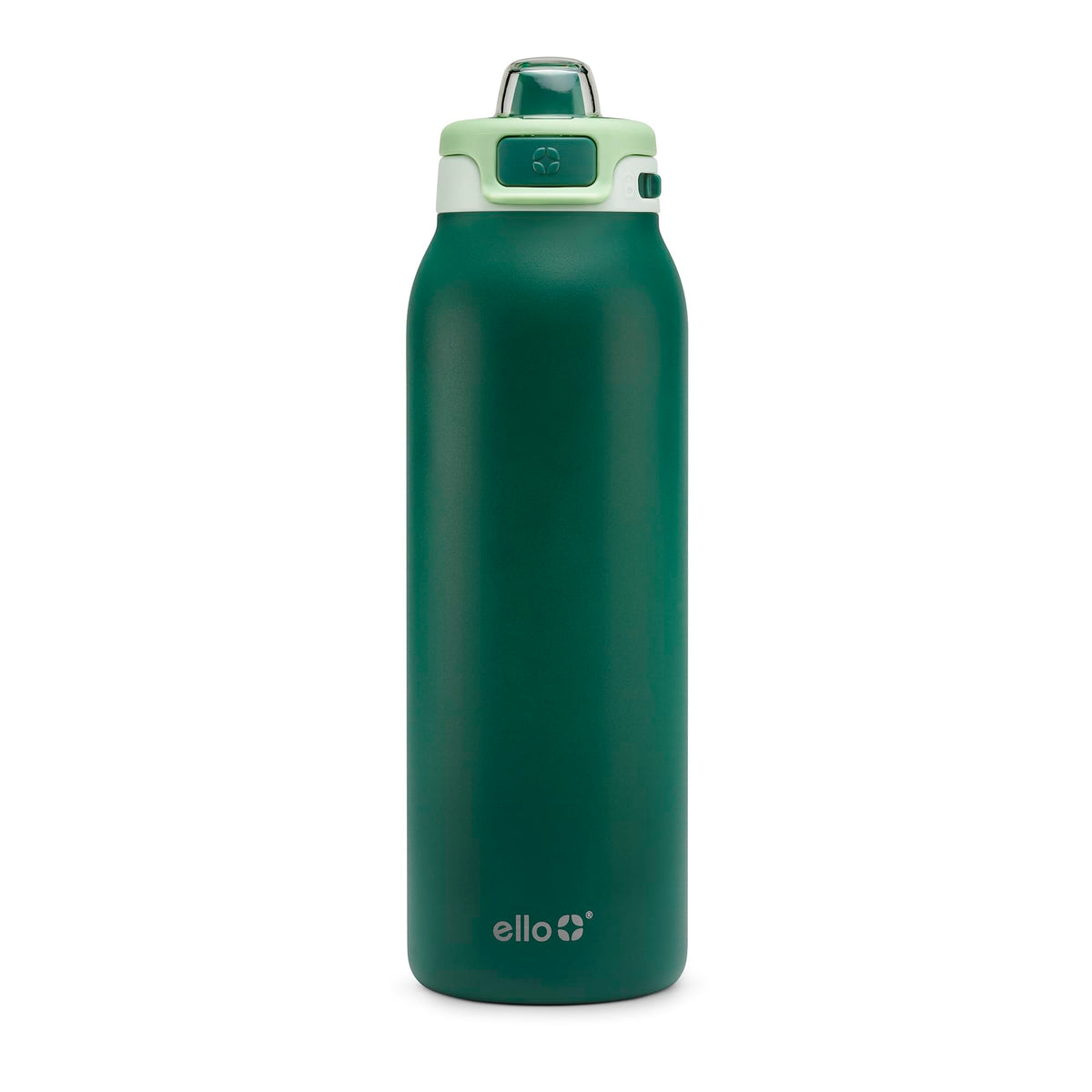 Ello Pop & Fill Insulated Stainless Steel Water Bottle with Quick Fill Lid, Leakproof Locking, Sip or Chug Spout, BPA-Free, Double Wall Vacuum Insulated for Sports, Travel & School- 22oz / 32oz / 40oz