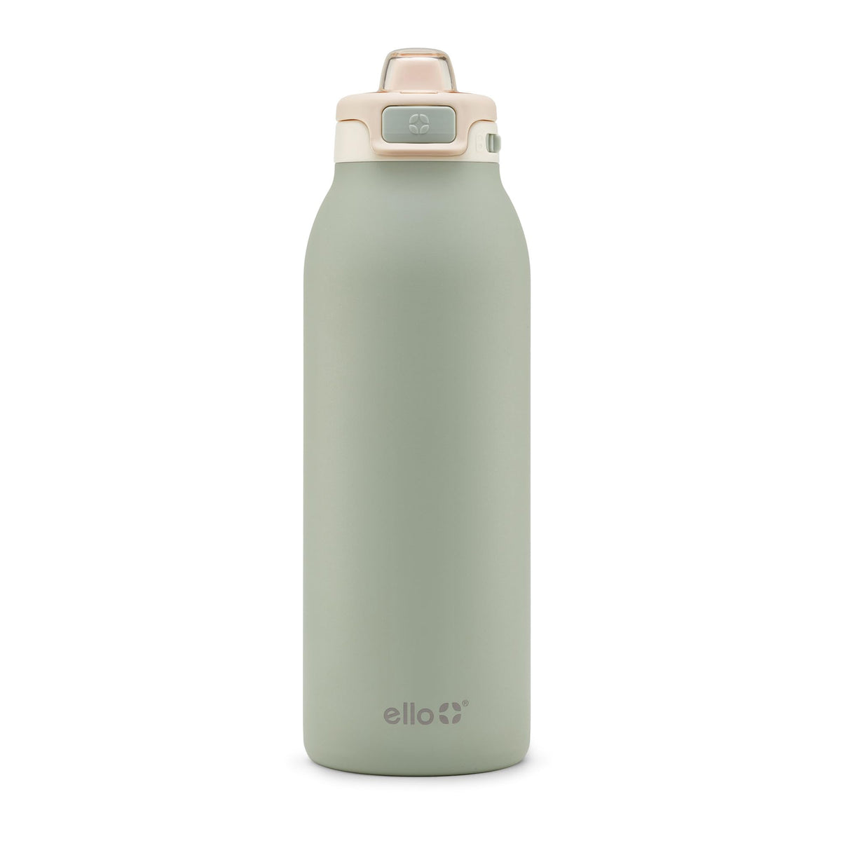 Ello Pop & Fill Insulated Stainless Steel Water Bottle with Quick Fill Lid, Leakproof Locking, Sip or Chug Spout, BPA-Free, Double Wall Vacuum Insulated for Sports, Travel & School- 22oz / 32oz / 40oz