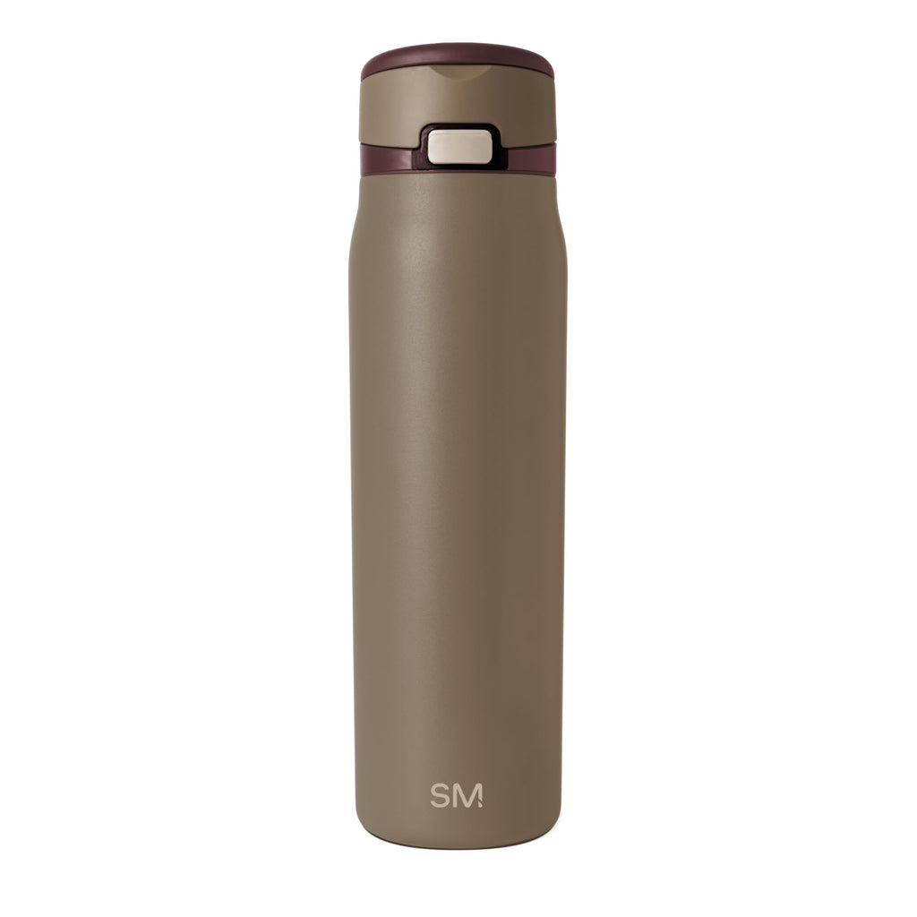 Simple Modern Water Bottle with Straw & Handle | 30oz | Purple, 30 Ounces (Pack of 12)
