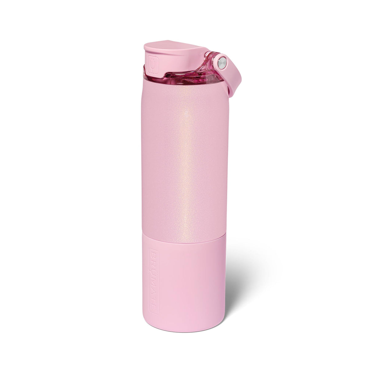 BrüMate Rise 35oz Water Bottle With 100% Leakproof Covered Silicone Straw | Insulated Stainless Steel Water Bottle With Removable Straw | Fast Flow | Soft Sip Silicone Spout | BPA-Free (Sage)