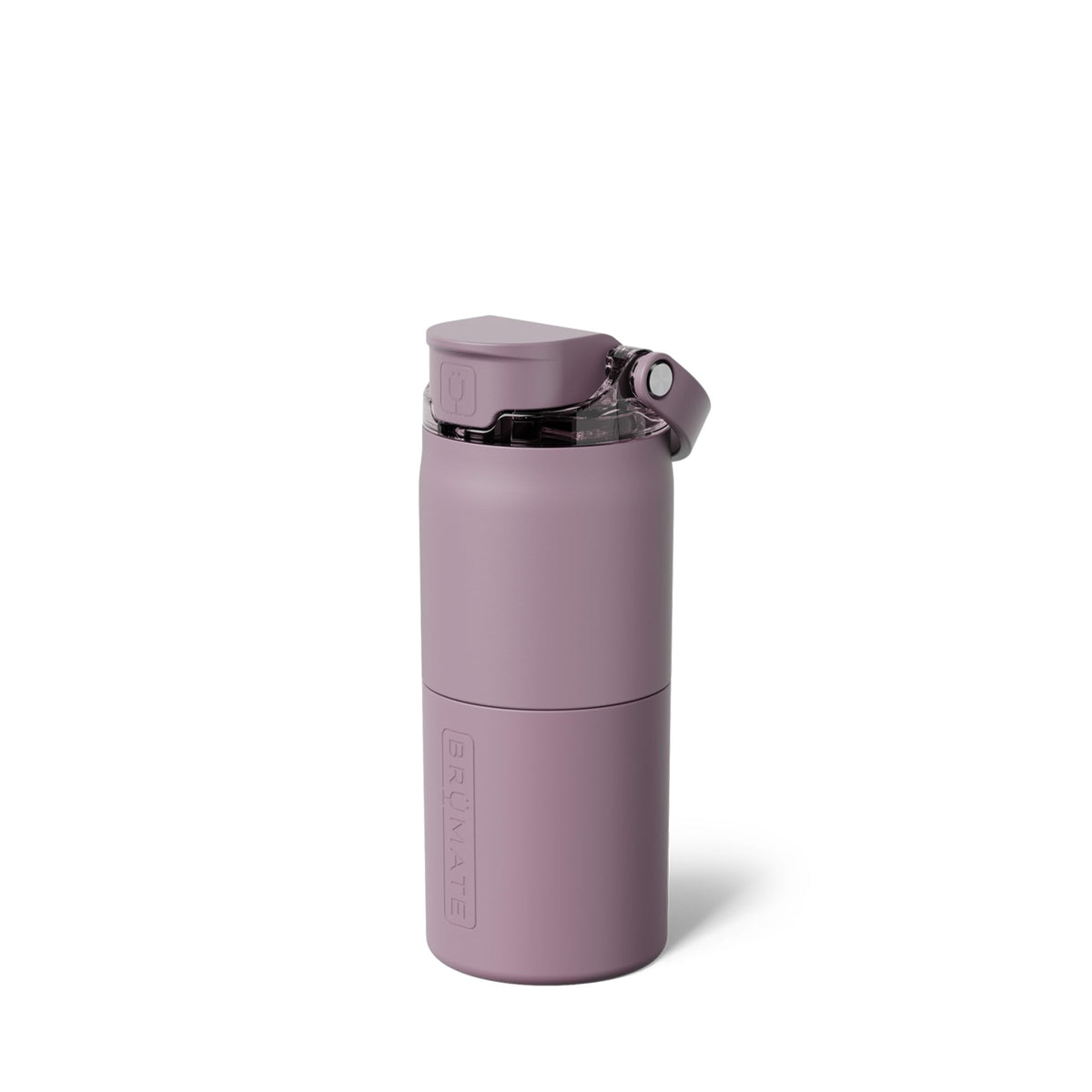 BrüMate Rise 35oz Water Bottle With 100% Leakproof Covered Silicone Straw | Insulated Stainless Steel Water Bottle With Removable Straw | Fast Flow | Soft Sip Silicone Spout | BPA-Free (Sage)
