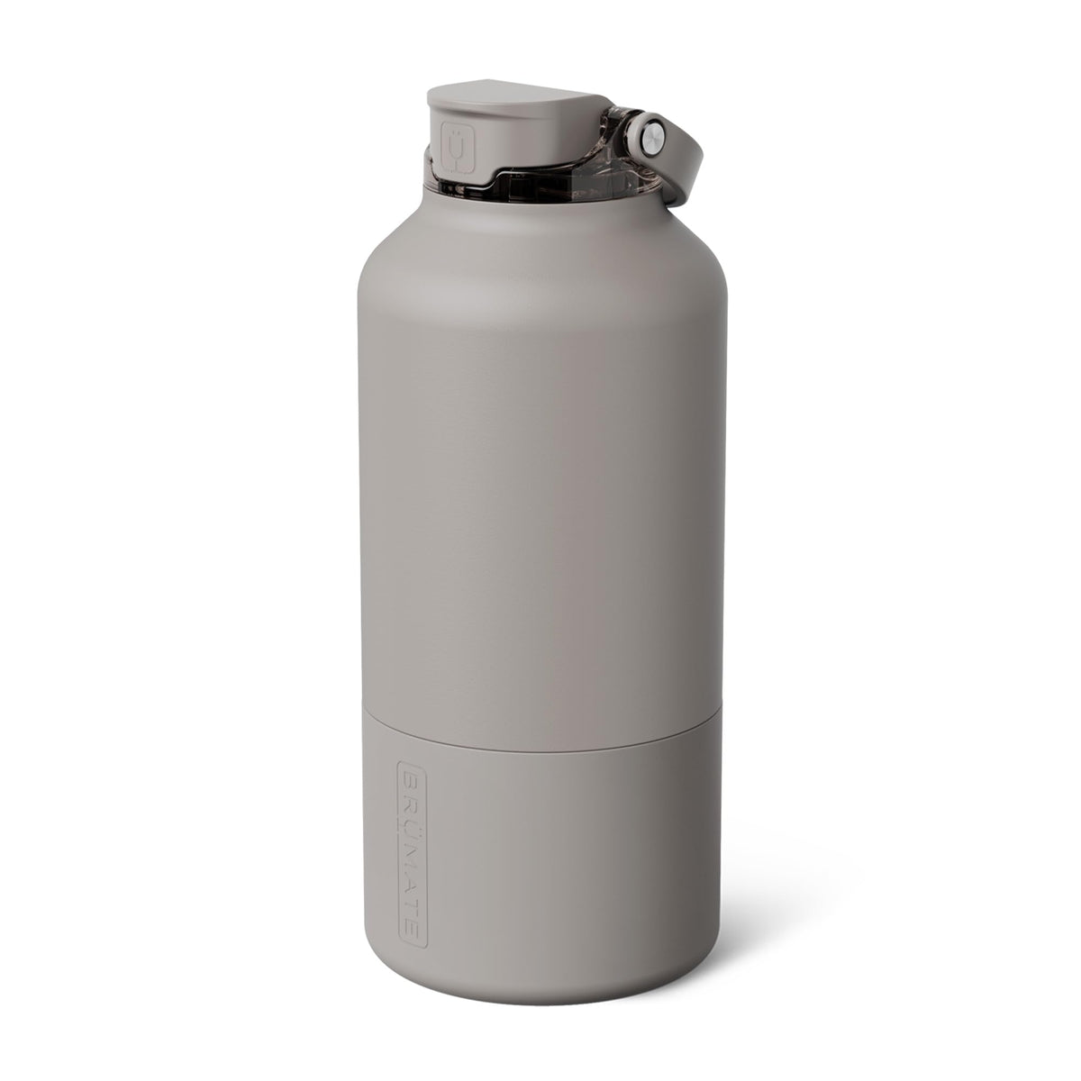 BrüMate Rise 35oz Water Bottle With 100% Leakproof Covered Silicone Straw | Insulated Stainless Steel Water Bottle With Removable Straw | Fast Flow | Soft Sip Silicone Spout | BPA-Free (Sage)