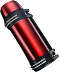 2L Outdoor Sports Water Bottle Large Capacity Stainless Steel Flask Portable Travel Home