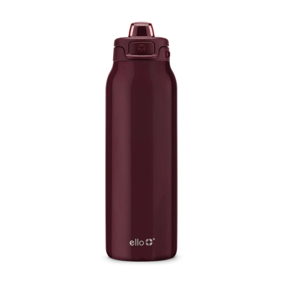 Ello Pop & Fill Insulated Stainless Steel Water Bottle with Quick Fill Lid, Leakproof Locking, Sip or Chug Spout, BPA-Free, Double Wall Vacuum Insulated for Sports, Travel & School- 22oz / 32oz / 40oz