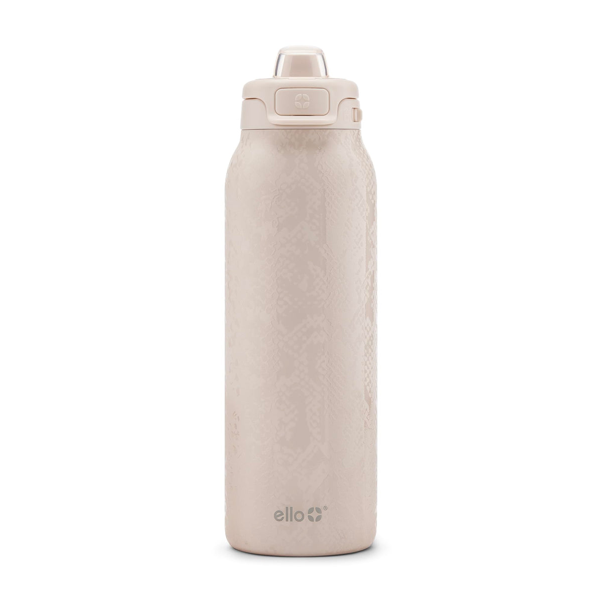 Ello Pop & Fill Insulated Stainless Steel Water Bottle with Quick Fill Lid, Leakproof Locking, Sip or Chug Spout, BPA-Free, Double Wall Vacuum Insulated for Sports, Travel & School- 22oz / 32oz / 40oz