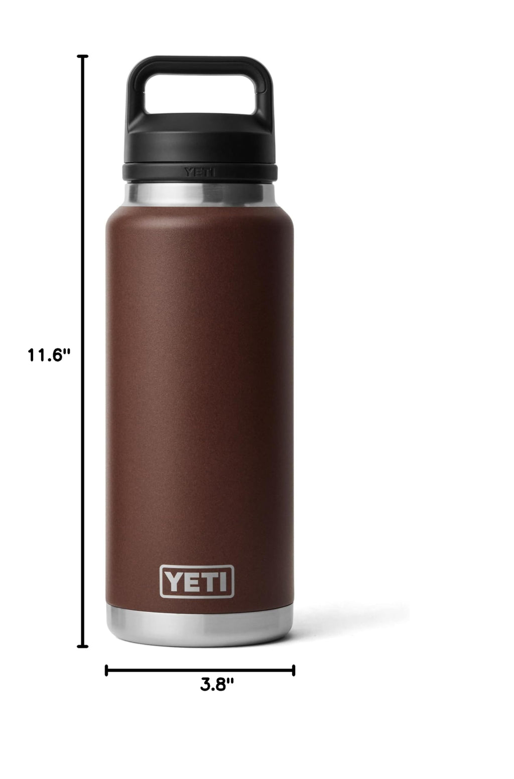 YETI Rambler 36 oz Bottle, Vacuum Insulated, Leakproof, Stainless Steel with Chug Cap