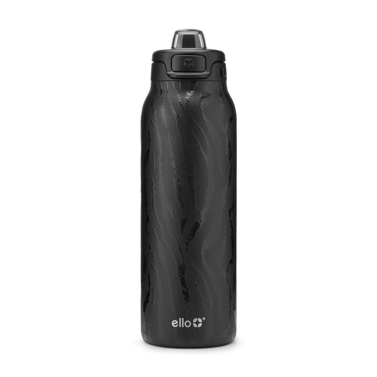 Ello Pop & Fill Insulated Stainless Steel Water Bottle with Quick Fill Lid, Leakproof Locking, Sip or Chug Spout, BPA-Free, Double Wall Vacuum Insulated for Sports, Travel & School- 22oz / 32oz / 40oz