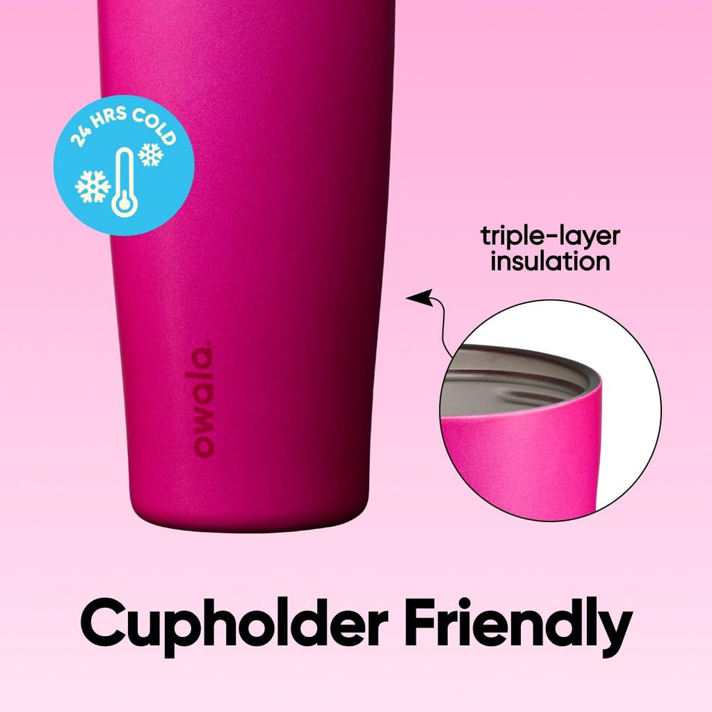 Owala FreeSip Sway Stainless Steel Water Bottle 64 oz Greenhouse