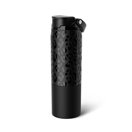 BrüMate Rise 35oz Water Bottle With 100% Leakproof Covered Silicone Straw | Insulated Stainless Steel Water Bottle With Removable Straw | Fast Flow | Soft Sip Silicone Spout | BPA-Free (Sage)