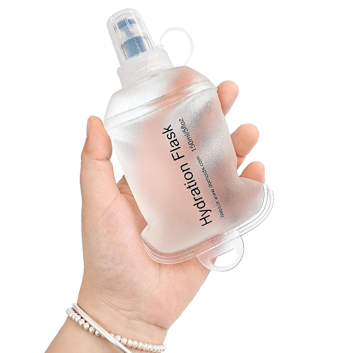 GUYI GYGYL Soft Flask, Collapsible Water Bottle for Sports, 500ml Grey