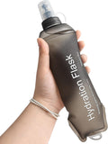 GUYI GYGYL Soft Flask, Collapsible Water Bottle for Sports, 500ml Grey