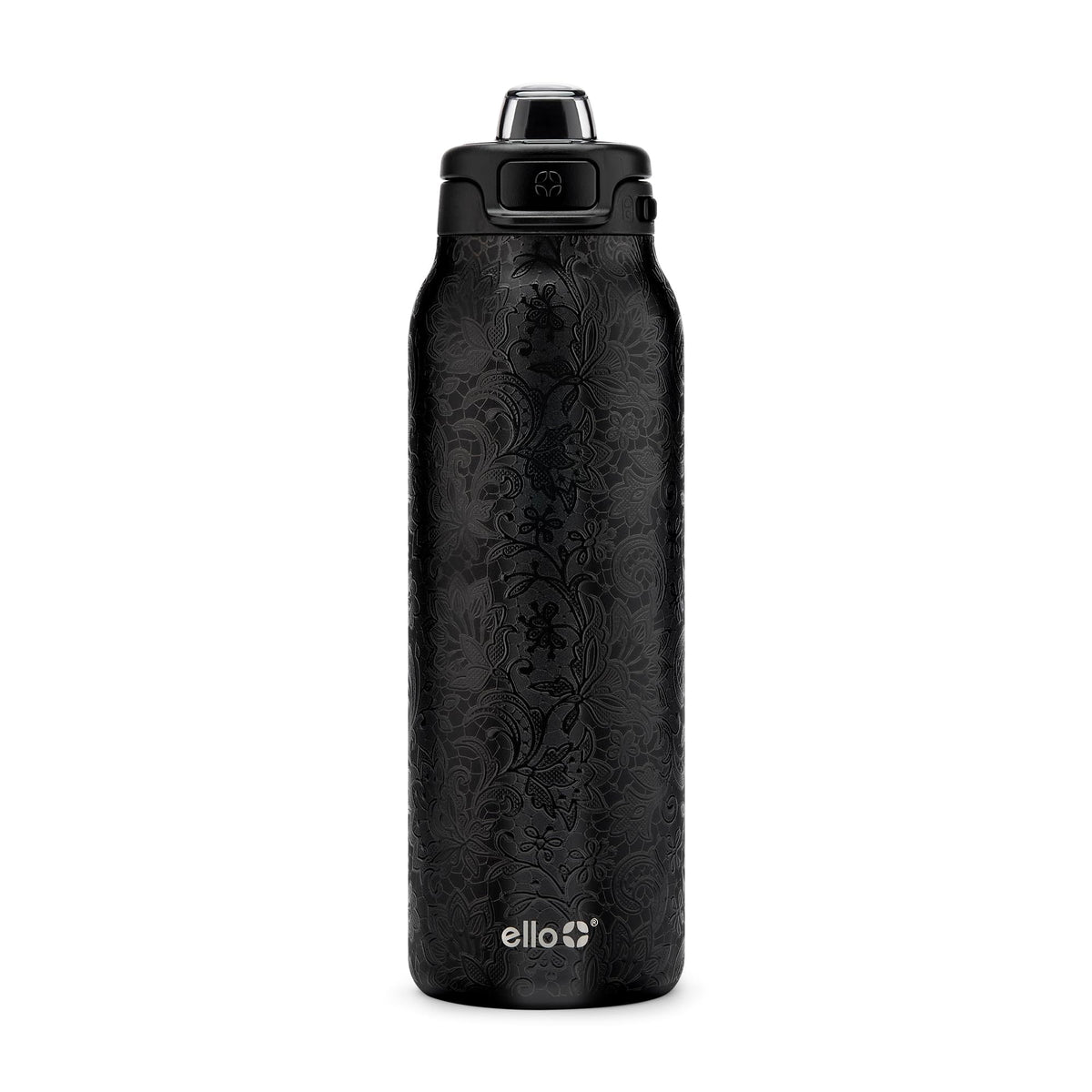 Ello Pop & Fill Insulated Stainless Steel Water Bottle with Quick Fill Lid, Leakproof Locking, Sip or Chug Spout, BPA-Free, Double Wall Vacuum Insulated for Sports, Travel & School- 22oz / 32oz / 40oz