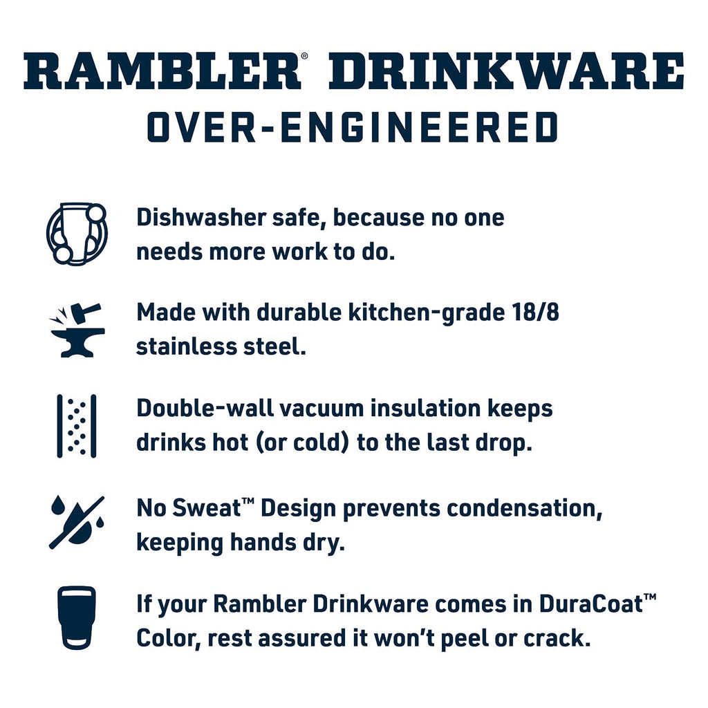 YETI Rambler 64 oz Bottle with Chug Cap, Ridgeline