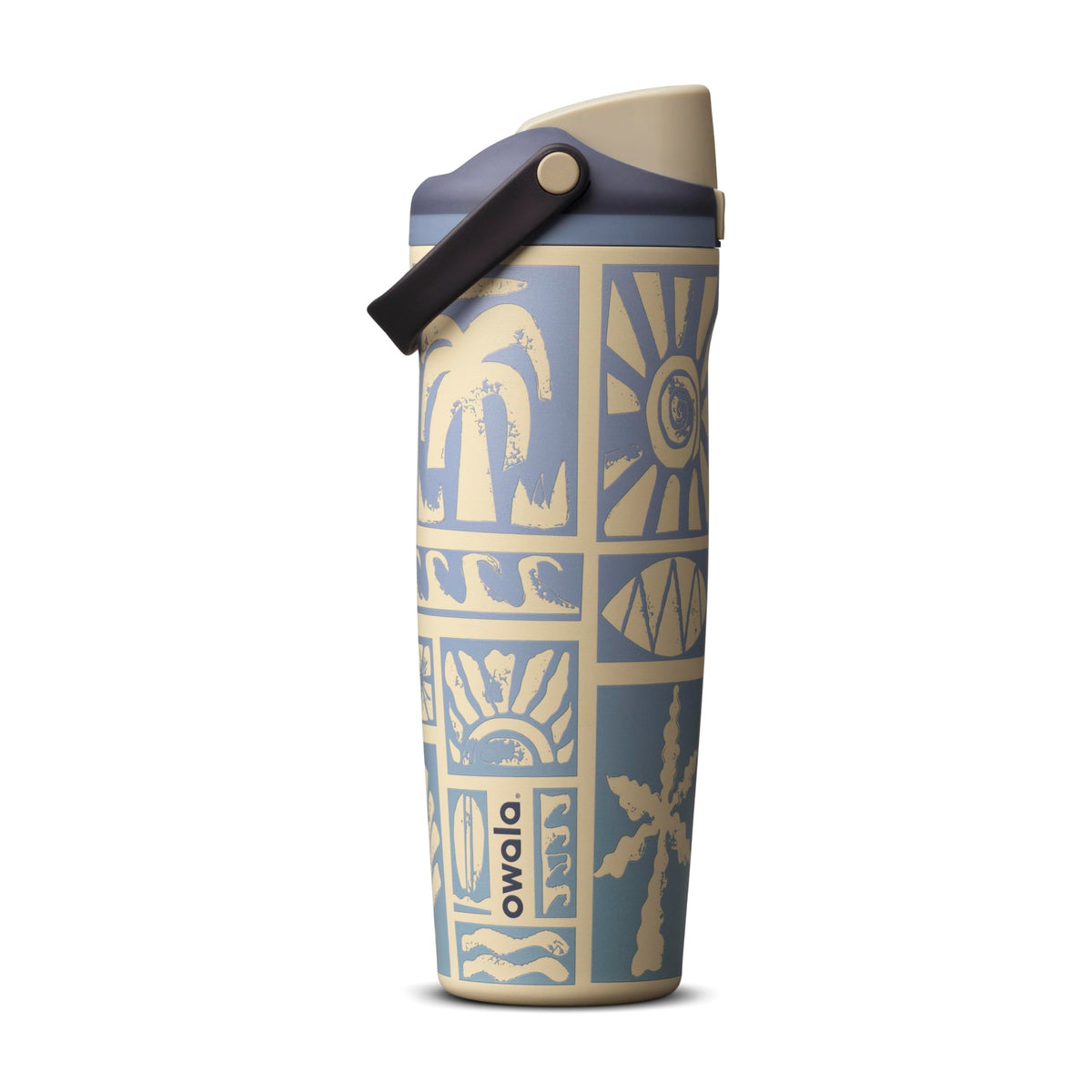 Owala FreeSip Sway Stainless Steel Water Bottle 64 oz Greenhouse